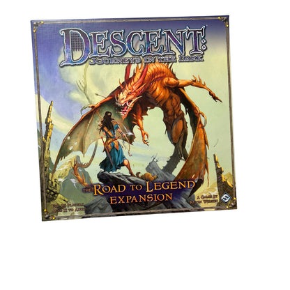 Descent the Road To Legend expansion ENGLISCH Fantasy Flight - unbespielt – SKU A12107 – Gesellschaftsspiel gebraucht kaufen bei Brettspielimperium