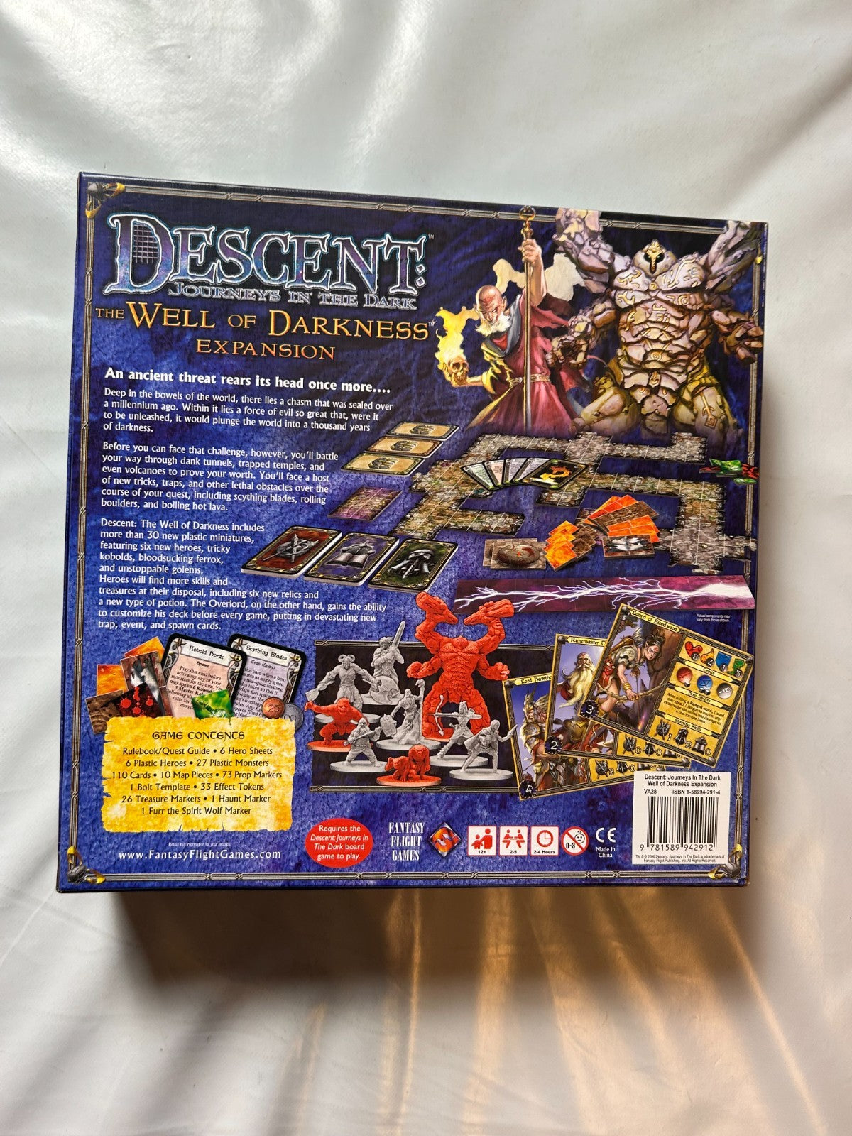 Descent the Well of Darkness Erweiterung englisch Fantasy Flight  Unbespielt - Ansicht 10