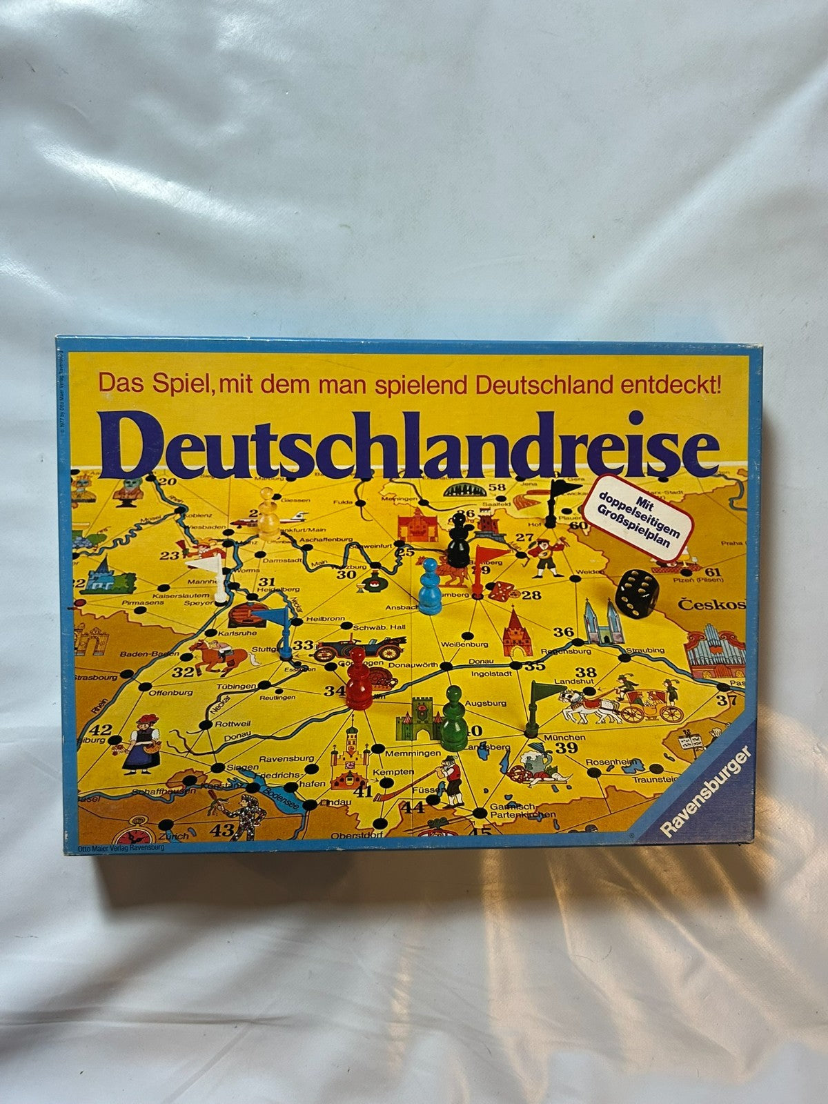 Deutschlandreise  Ravensburger 1977  Vollständig - Ansicht 2