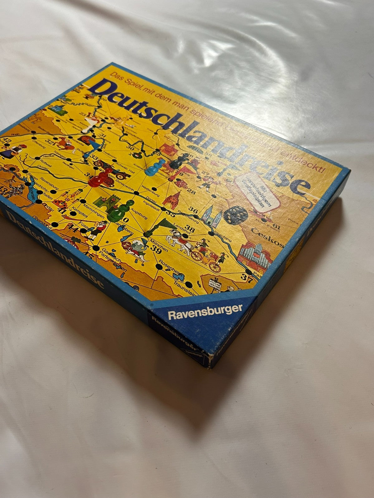 Deutschlandreise  Ravensburger 1977  Vollständig - Ansicht 4