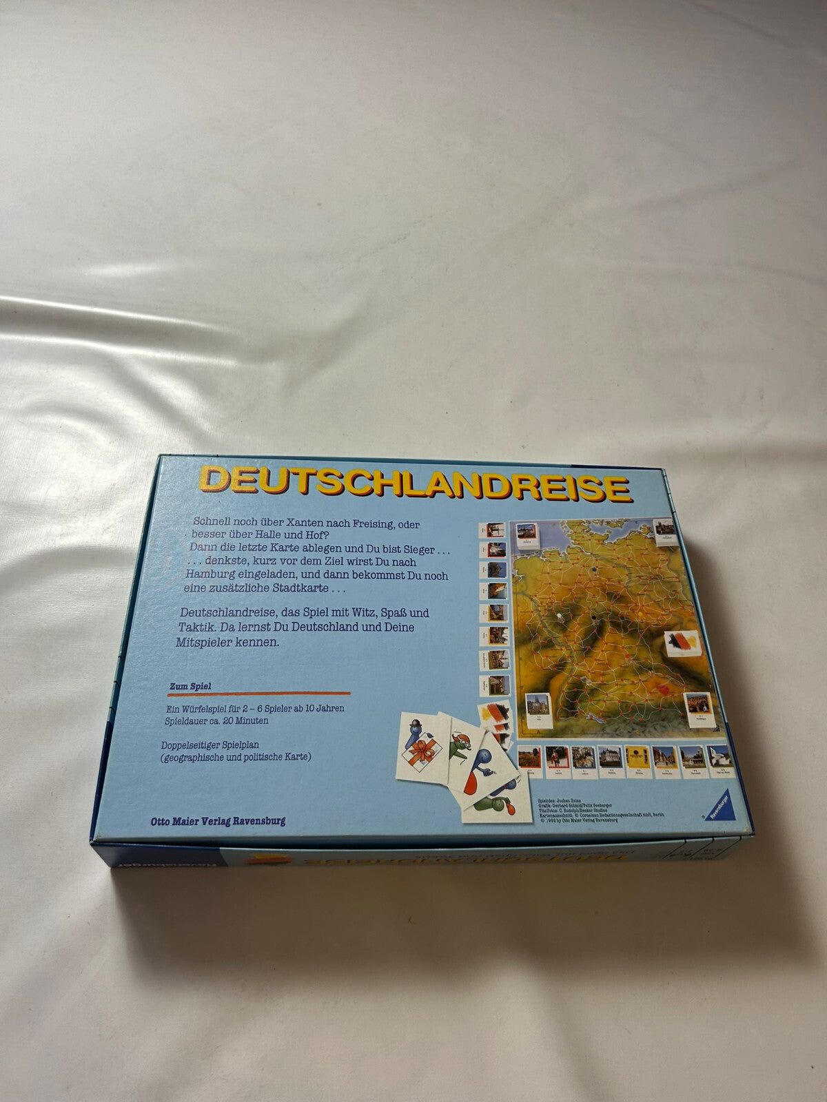 Deutschlandreise - Ravensburger 1992 - Vollständig - Ansicht 2