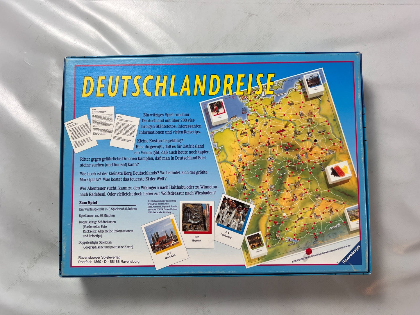 Deutschlandreise  Ravensburger 1995  Vollständig - Ansicht 10