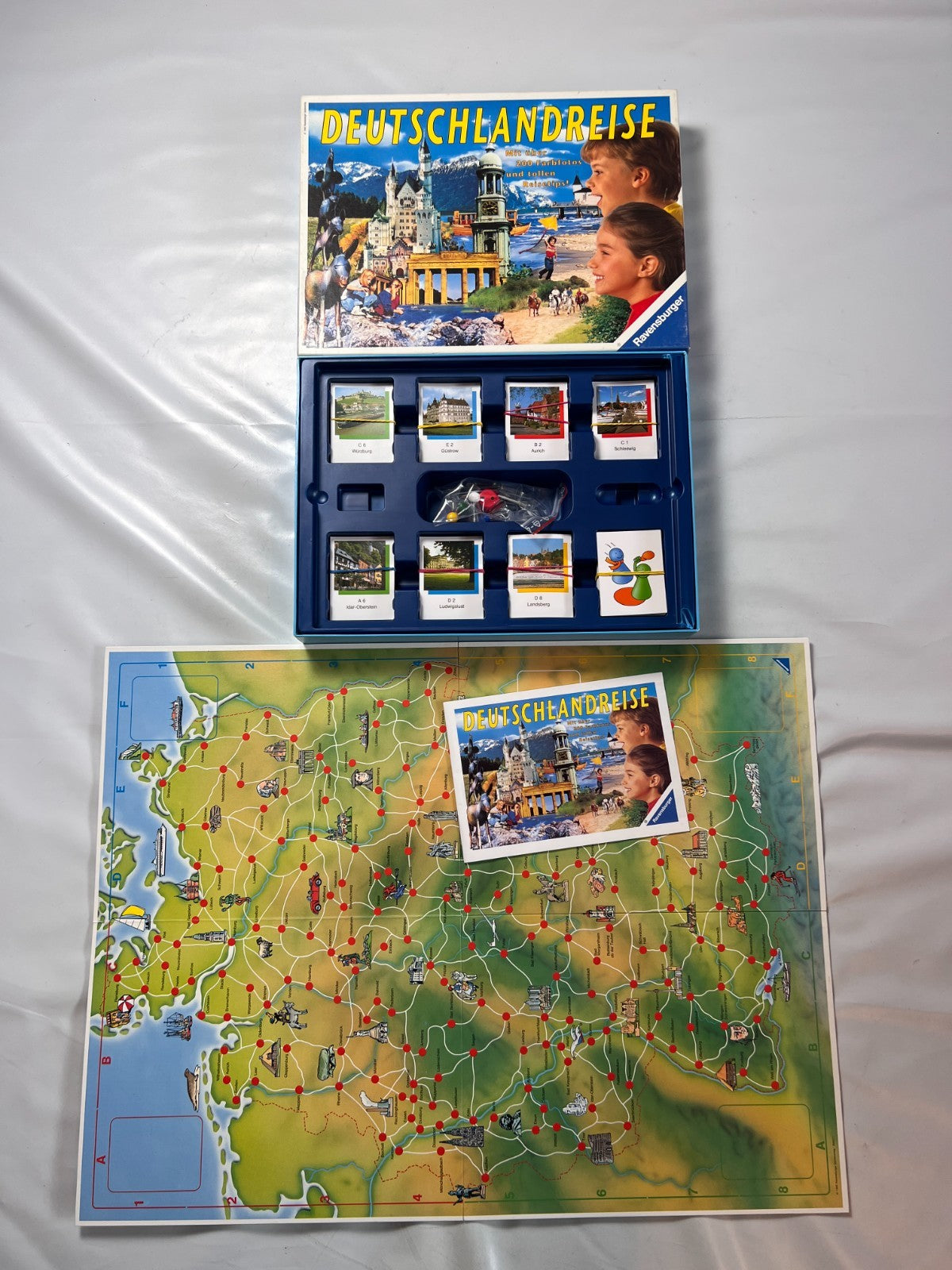 Deutschlandreise  Ravensburger 1995  Vollständig - Ansicht 2