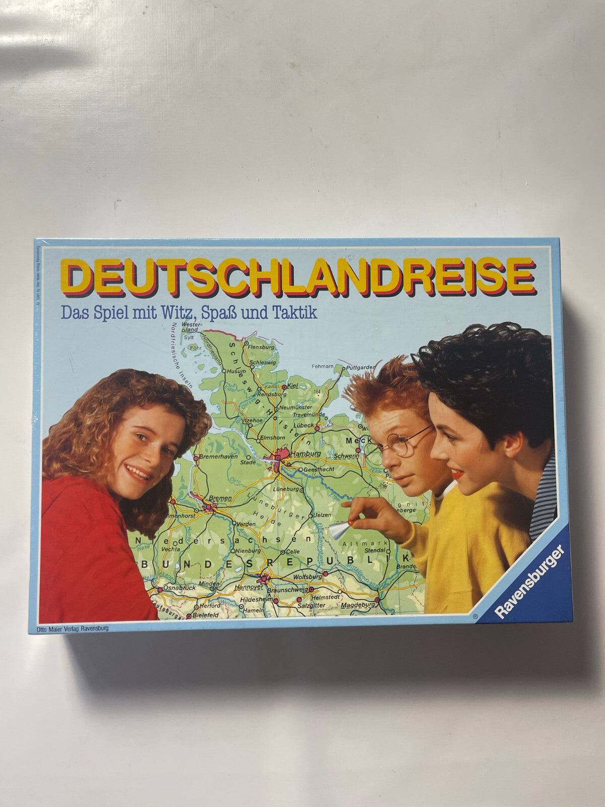 Deutschlandreise Ravensburger Spiel Brettspiel  1992 - NEU in Folie - Ansicht 3