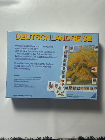 Deutschlandreise Ravensburger Spiel Brettspiel  1992 - NEU in Folie - Ansicht 5