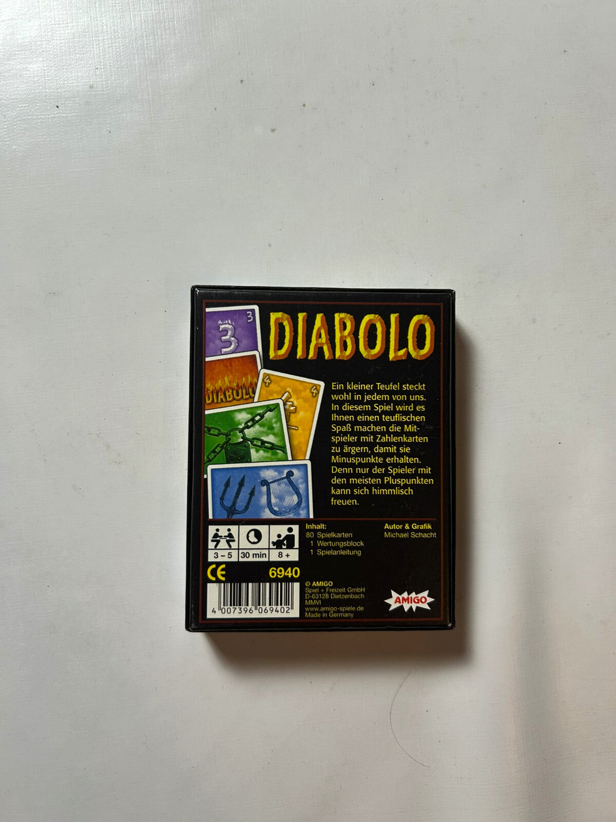 Diabolo Kartenspiel - Amigo Spiele 06940 - Unbespielt - Ansicht 8