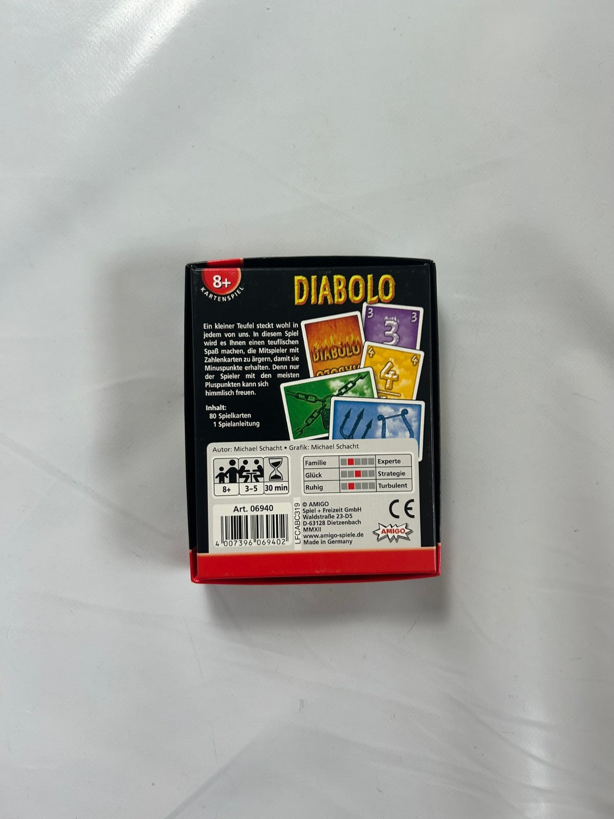 Diabolo Kartenspiel  Amigo Spiele 06940  Vollständig - Ansicht 10