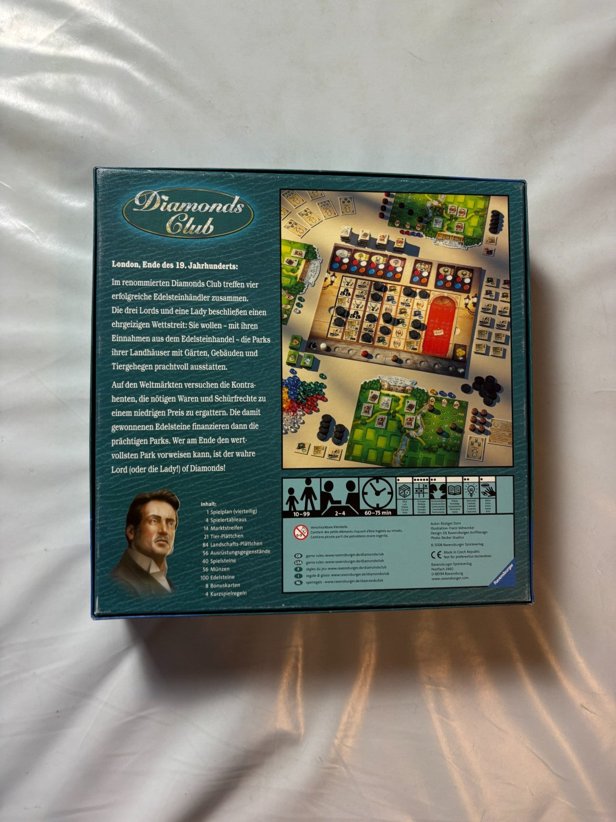 DIAMANDS CLUB Rüdiger Dorn RAVENSBURGER 2008 deutsch  Vollständig - Ansicht 8