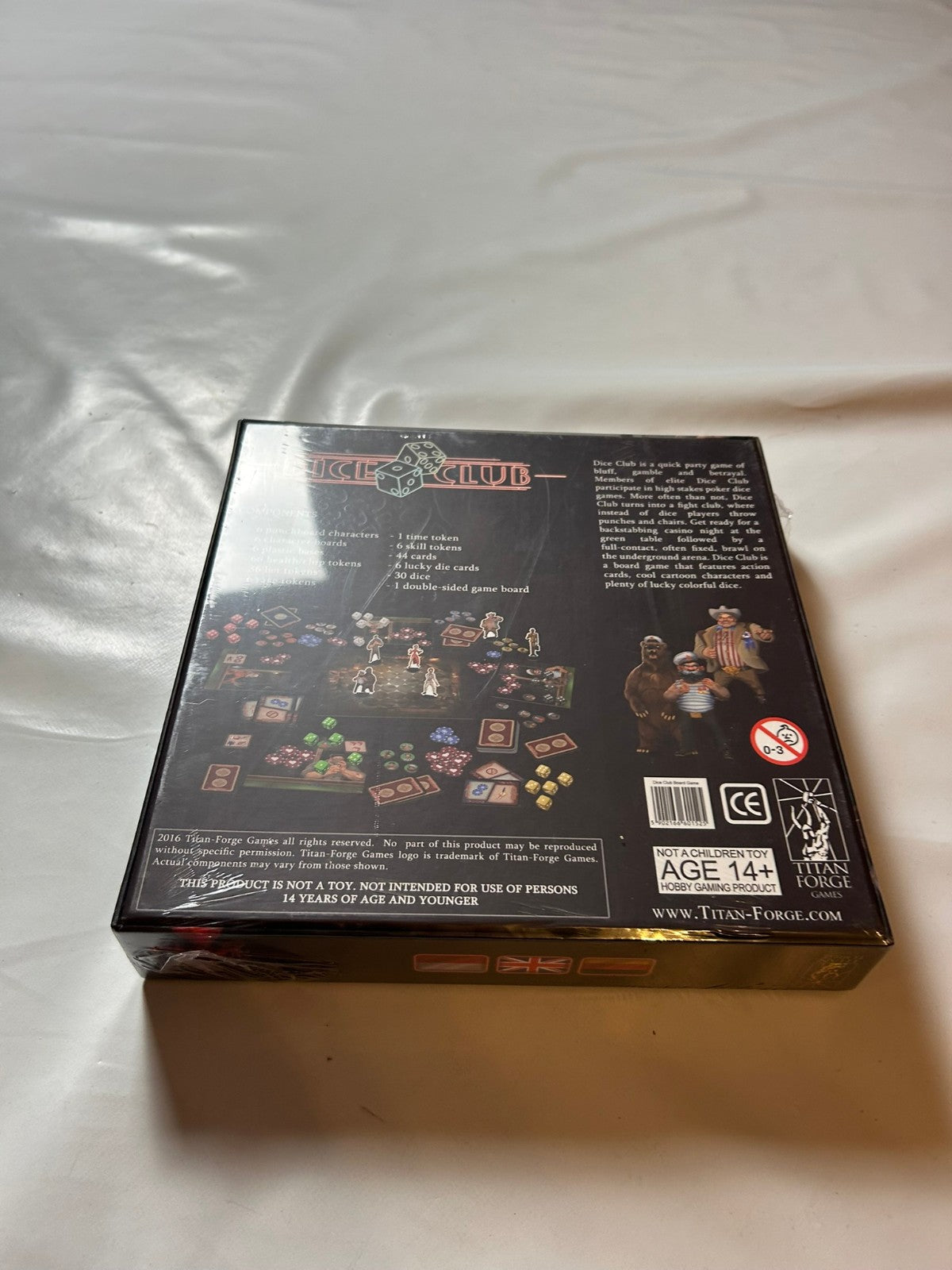 Dice Club Brettspiel Titan Force Games Englisch  Neu in Folie - Ansicht 7