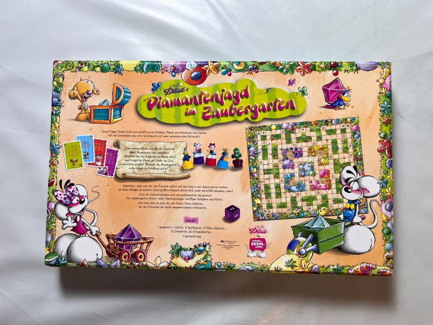 Diddl Brettspiel Diamantenjagd im Zaubergarten  Vollständig - Ansicht 9