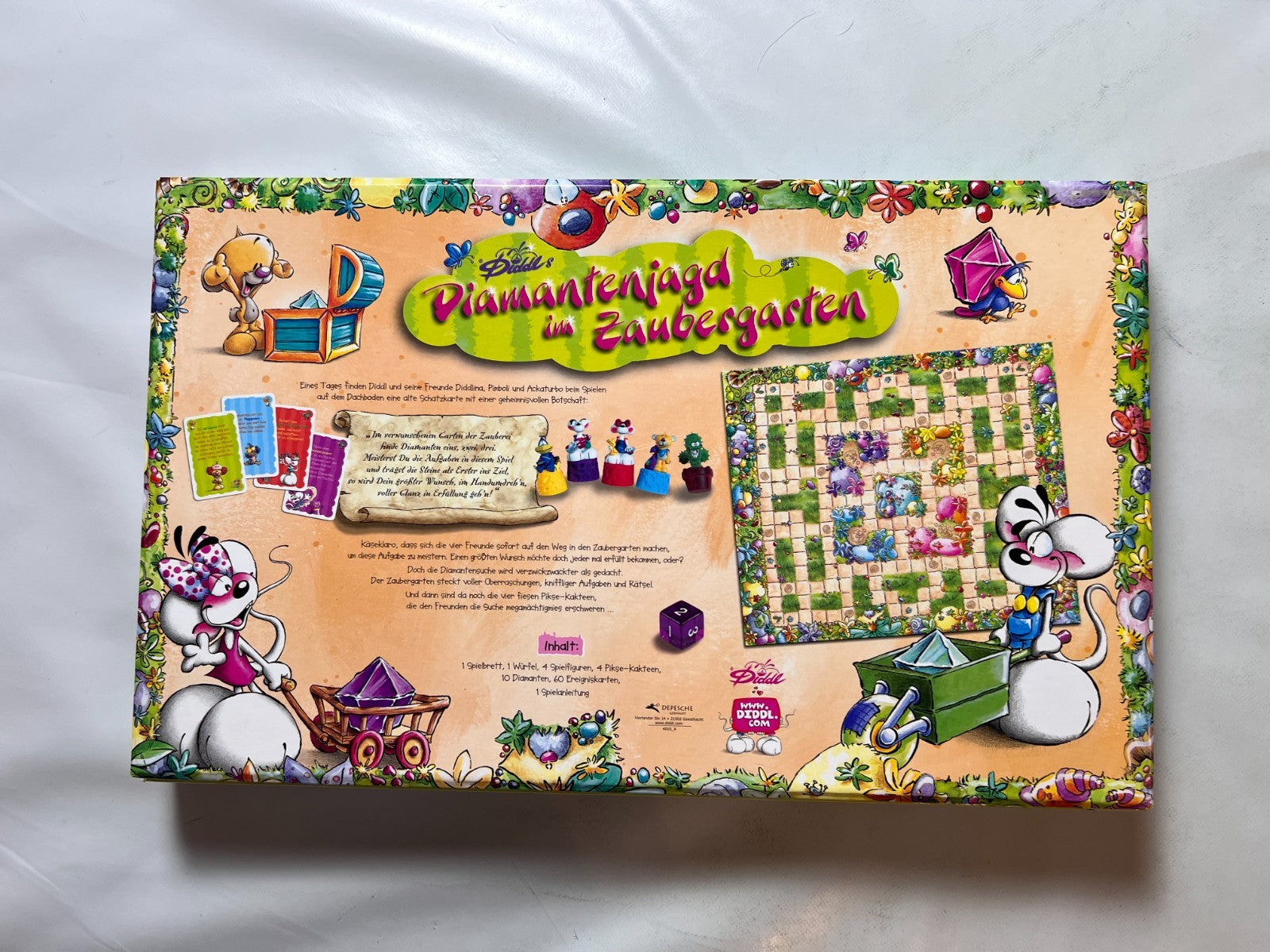 Diddl Brettspiel Diamantenjagd im Zaubergarten  Vollständig - Ansicht 9