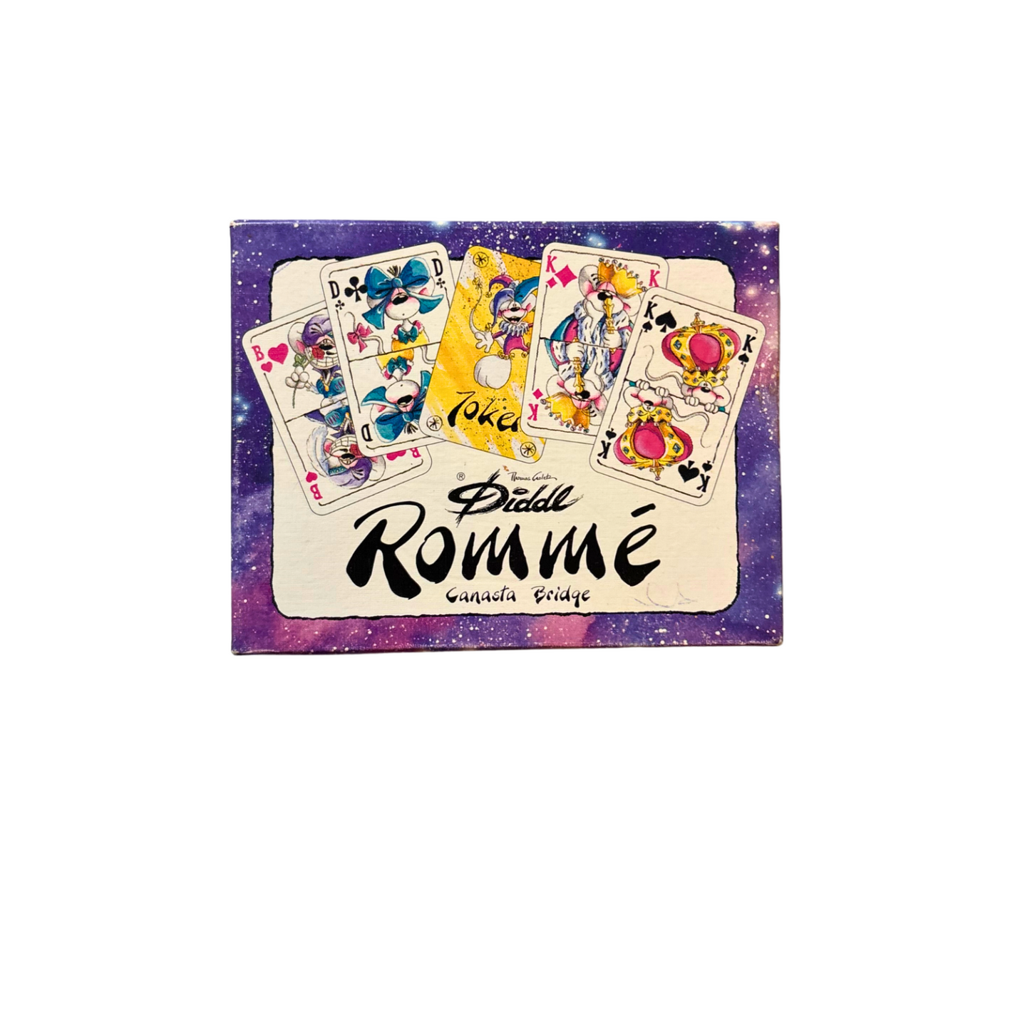 Diddl Romme Kartenspiel Retro Vintage Spielzeug Karten Spiel  Vollständig - Ansicht 1