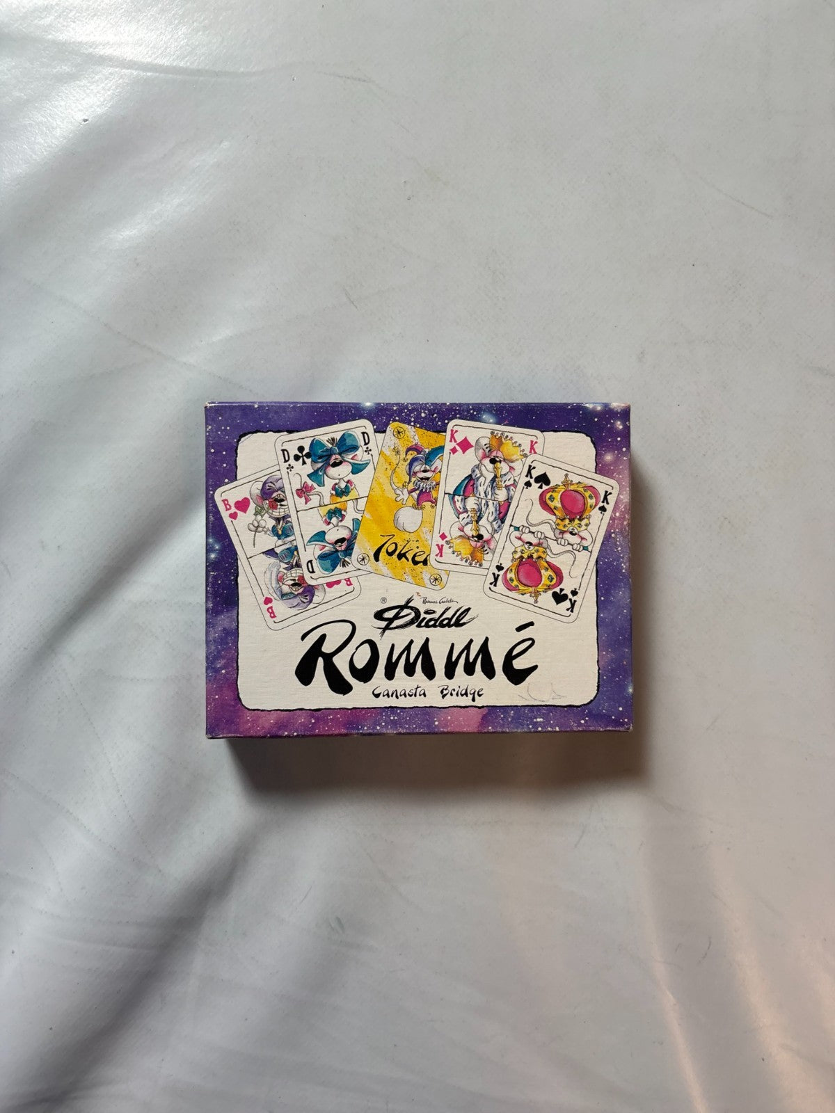 Diddl Romme Kartenspiel Retro Vintage Spielzeug Karten Spiel  Vollständig - Ansicht 2