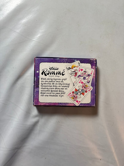 Diddl Romme Kartenspiel Retro Vintage Spielzeug Karten Spiel  Vollständig - Ansicht 8