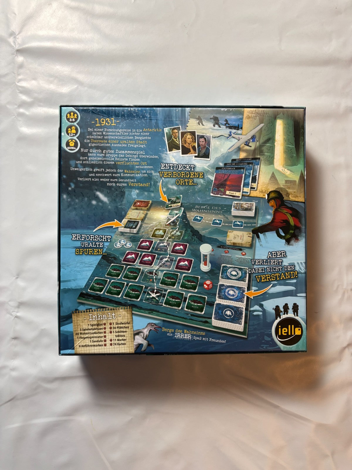 Die Berge des Wahnsinns Iello Spiel - Vollständig - Ansicht 12