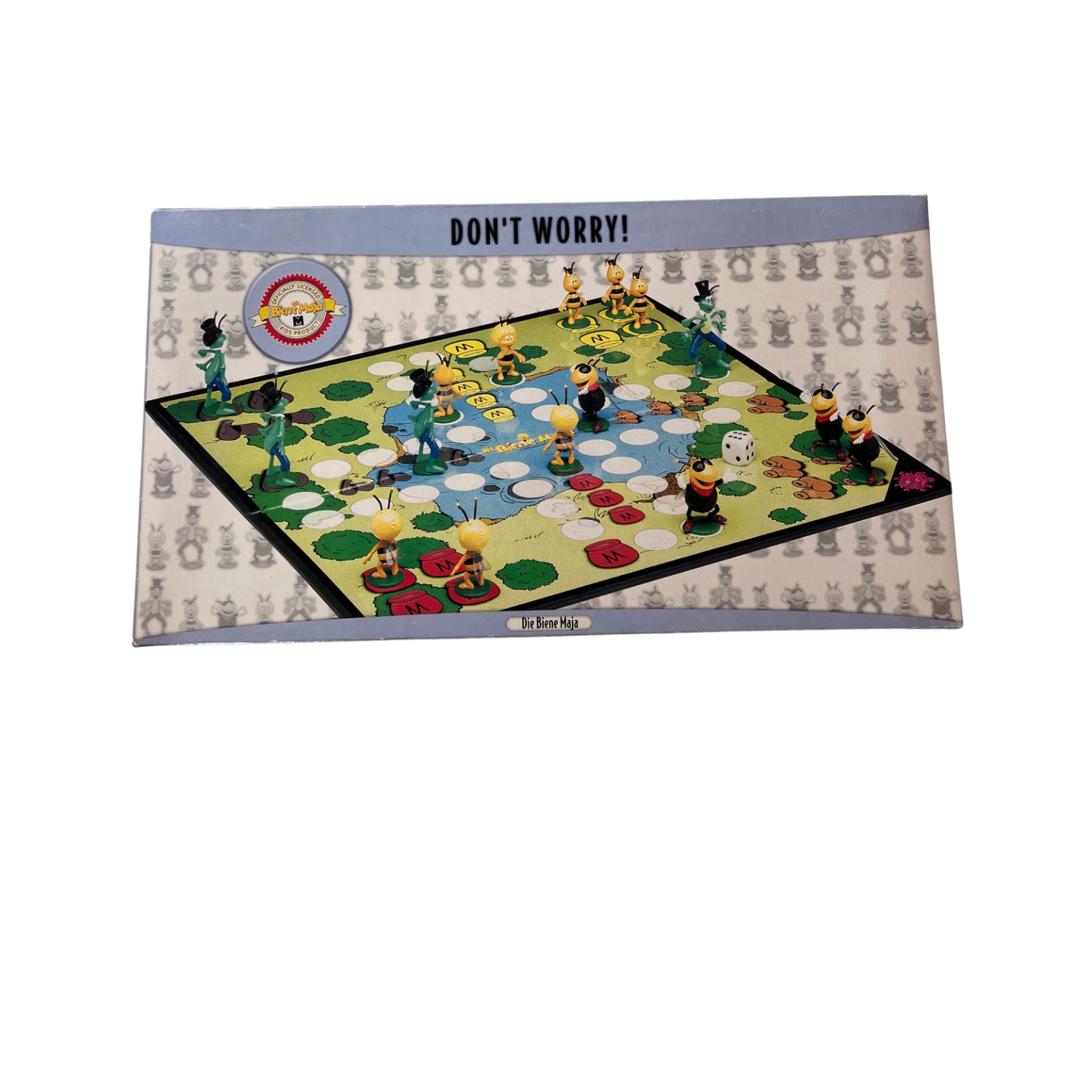 Die Biene Maja Brettspiel Don't worry 16 Comic Figuren 2002 – SKU A14302 – Gesellschaftsspiel gebraucht kaufen bei Brettspielimperium