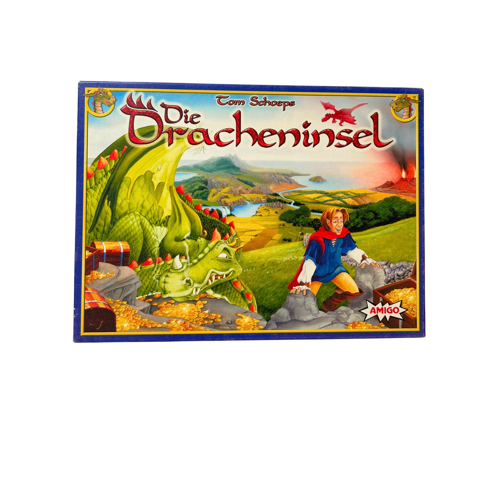 DIE DRACHENINSEL - Amigo - Nominiert Spiel des Jahres 2003 – SKU A6366 – Gesellschaftsspiel gebraucht kaufen bei Brettspielimperium