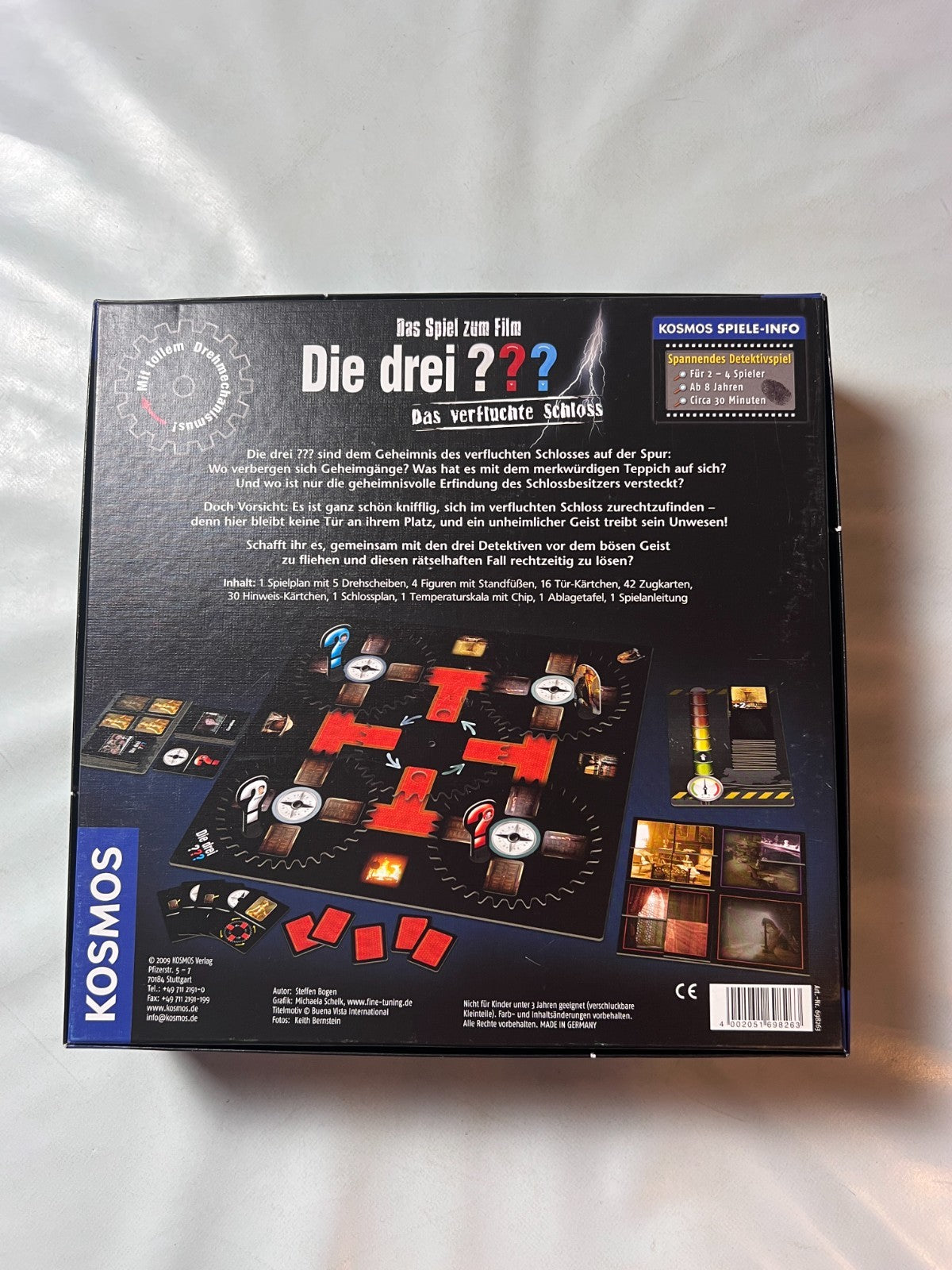Die drei ??? Das verfluchte Schloss  Die drei Fragezeichen  Kosmos - Vollständig - Ansicht 9
