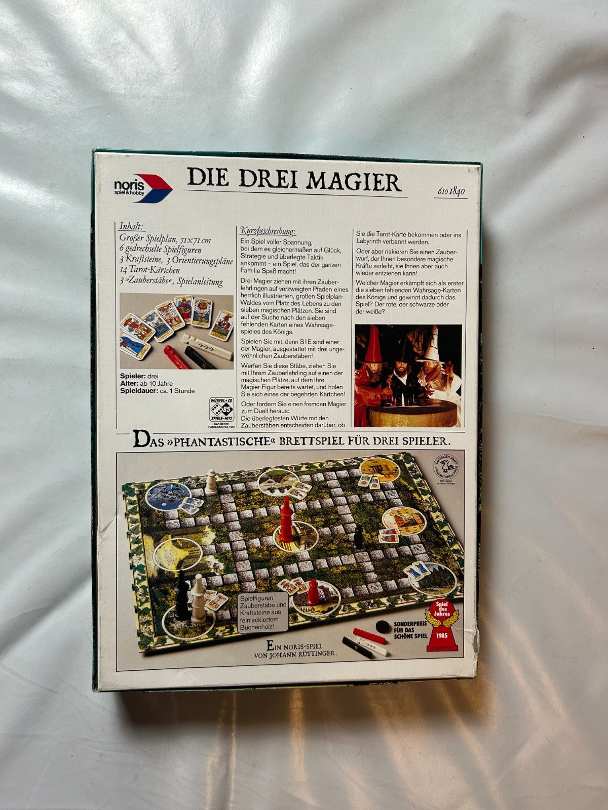 die drei magier brettspiel Von Noris  1985  Vollständig - Ansicht 8
