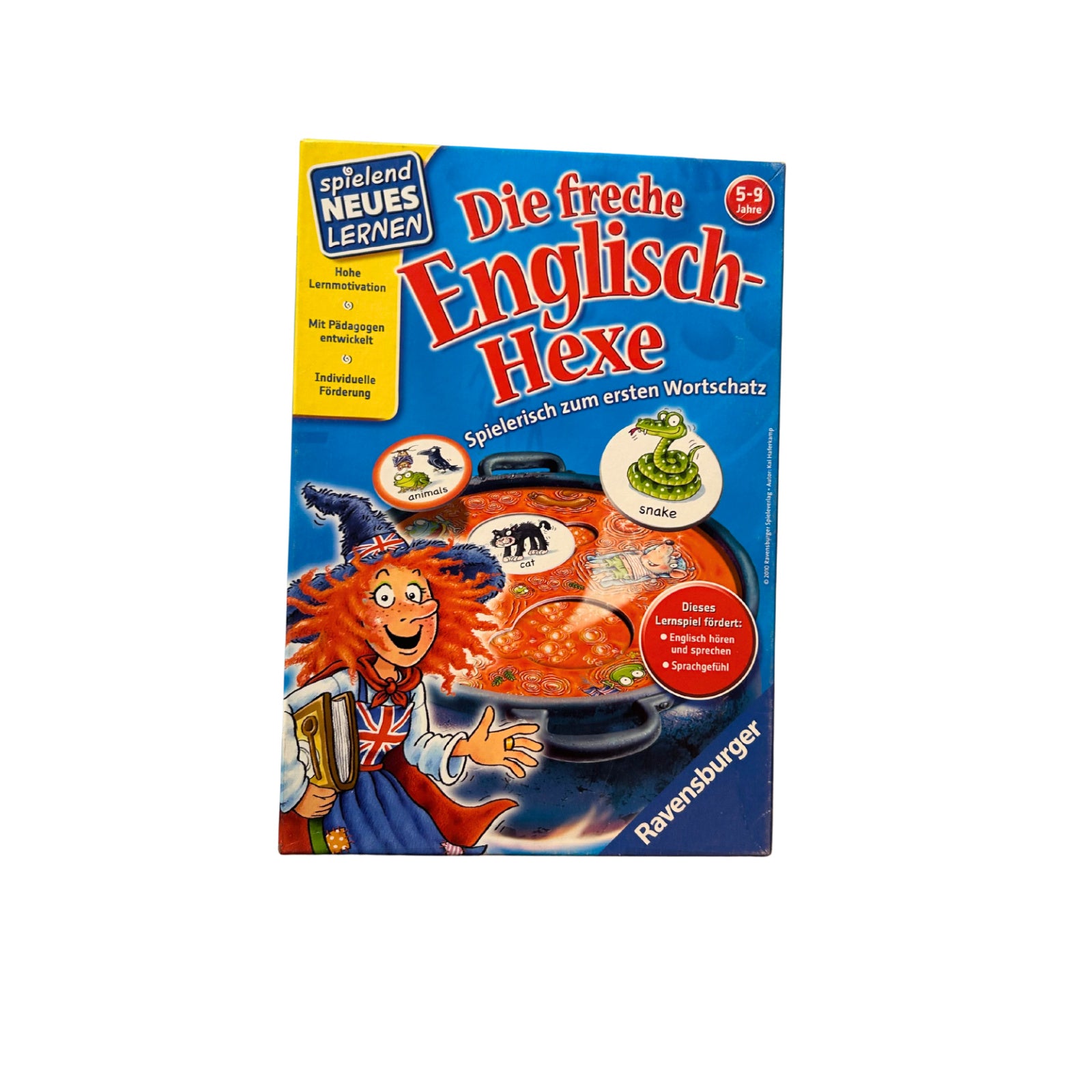 Die Freche Englisch Hexe Ravensburger 2010 – SKU A10819 – Gesellschaftsspiel gebraucht kaufen bei Brettspielimperium