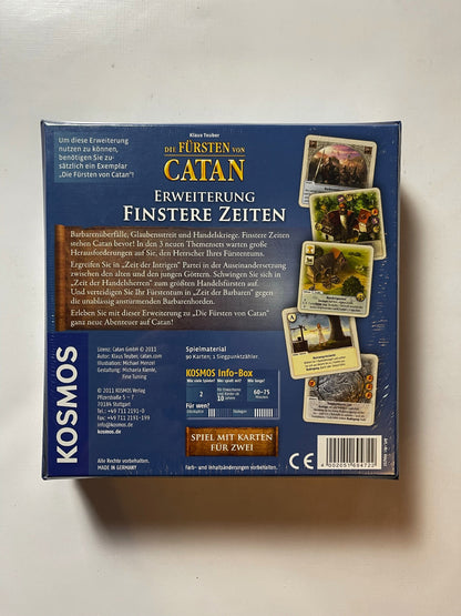 Die Fürsten von Catan Finstere Zeiten Spiel Kosmos - Neu Verschweißt - Ansicht 5