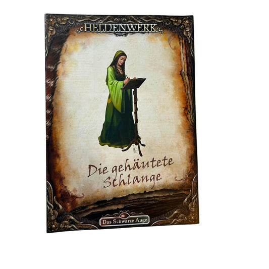 DIE GEHÄUTETE SCHLANGE - DSA DAS SCHWARZE AUGE HELDENWERK 3 – SKU A6169 – Rollenspiel-Buch gebraucht kaufen bei Brettspielimperium