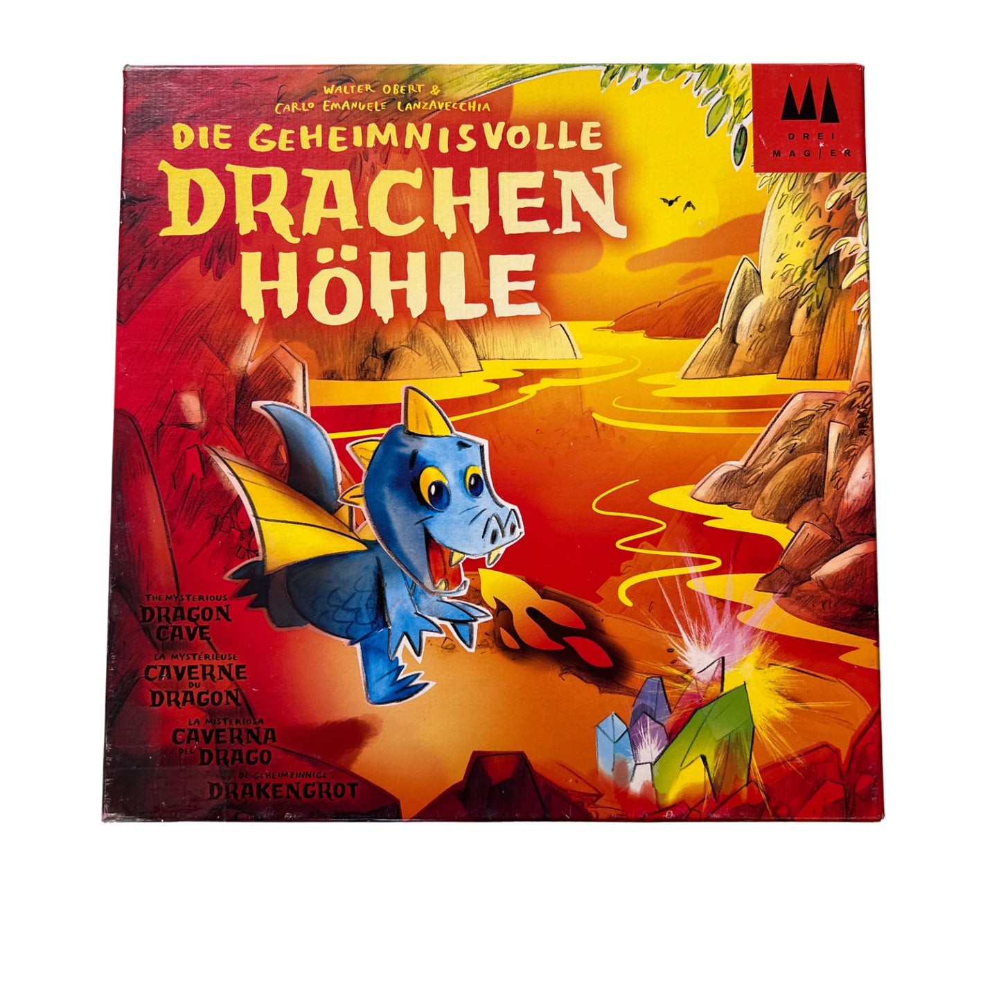 Die geheimnisvolle Drachenhöhle Drei Magier Schmidt Spiele 2016 – SKU A13952 – Gesellschaftsspiel gebraucht kaufen bei Brettspielimperium