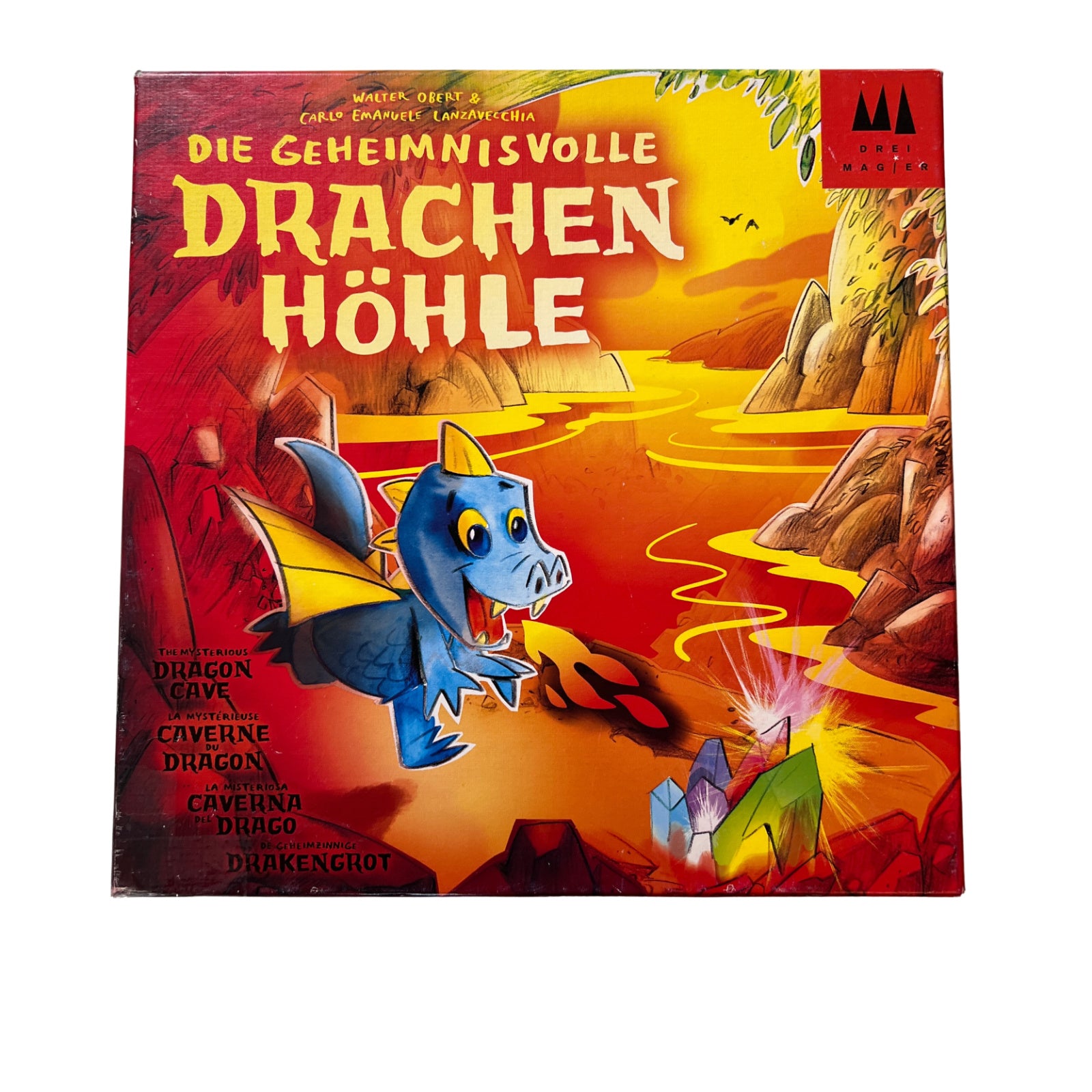 Die geheimnisvolle Drachenhöhle Drei Magier Schmidt Spiele 2016 – SKU A13952 – Gesellschaftsspiel gebraucht kaufen bei Brettspielimperium
