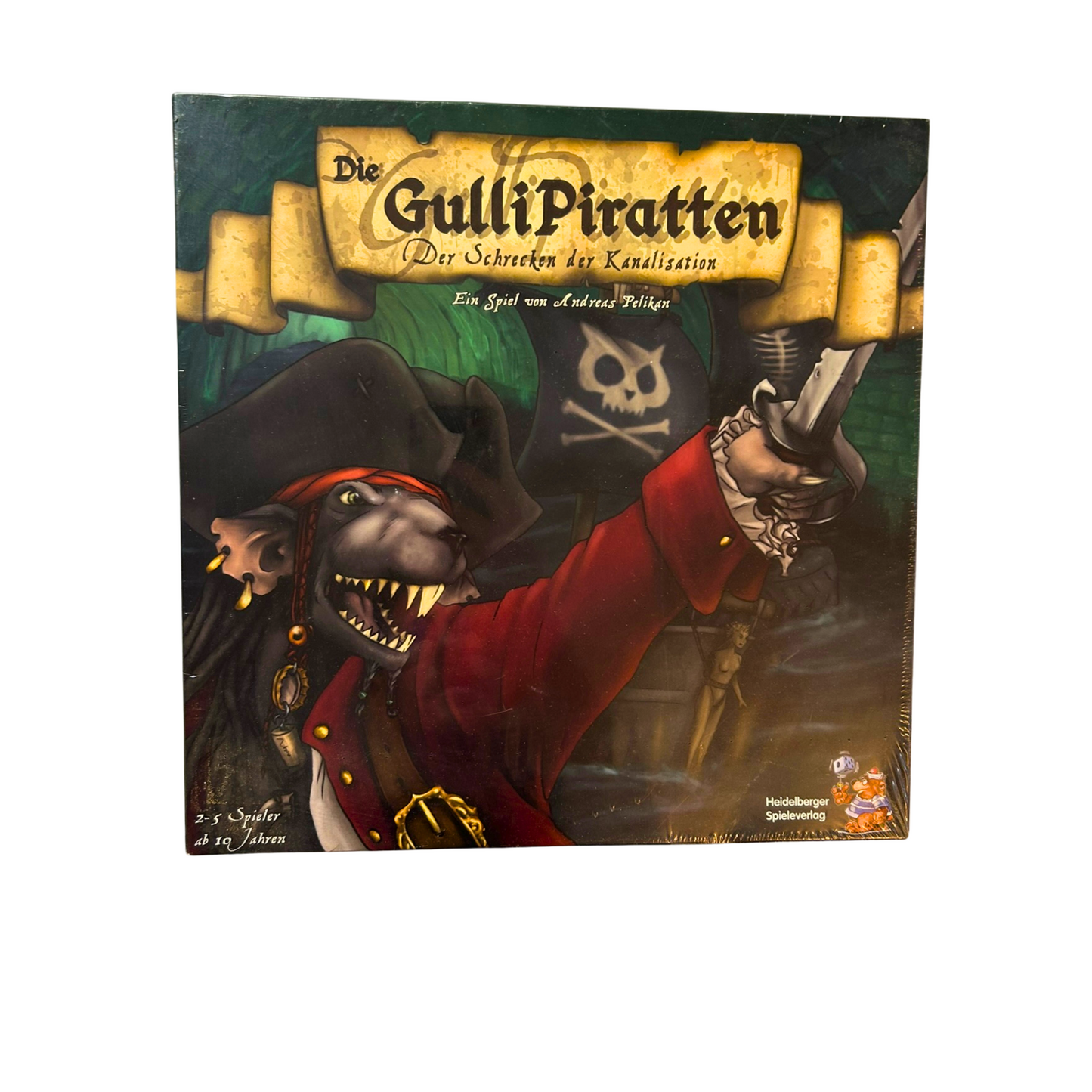 Die Gulli Piratten  Heidelberger Spieleverlag  Ab 10 Jahren  Neu in Folie - Ansicht 1