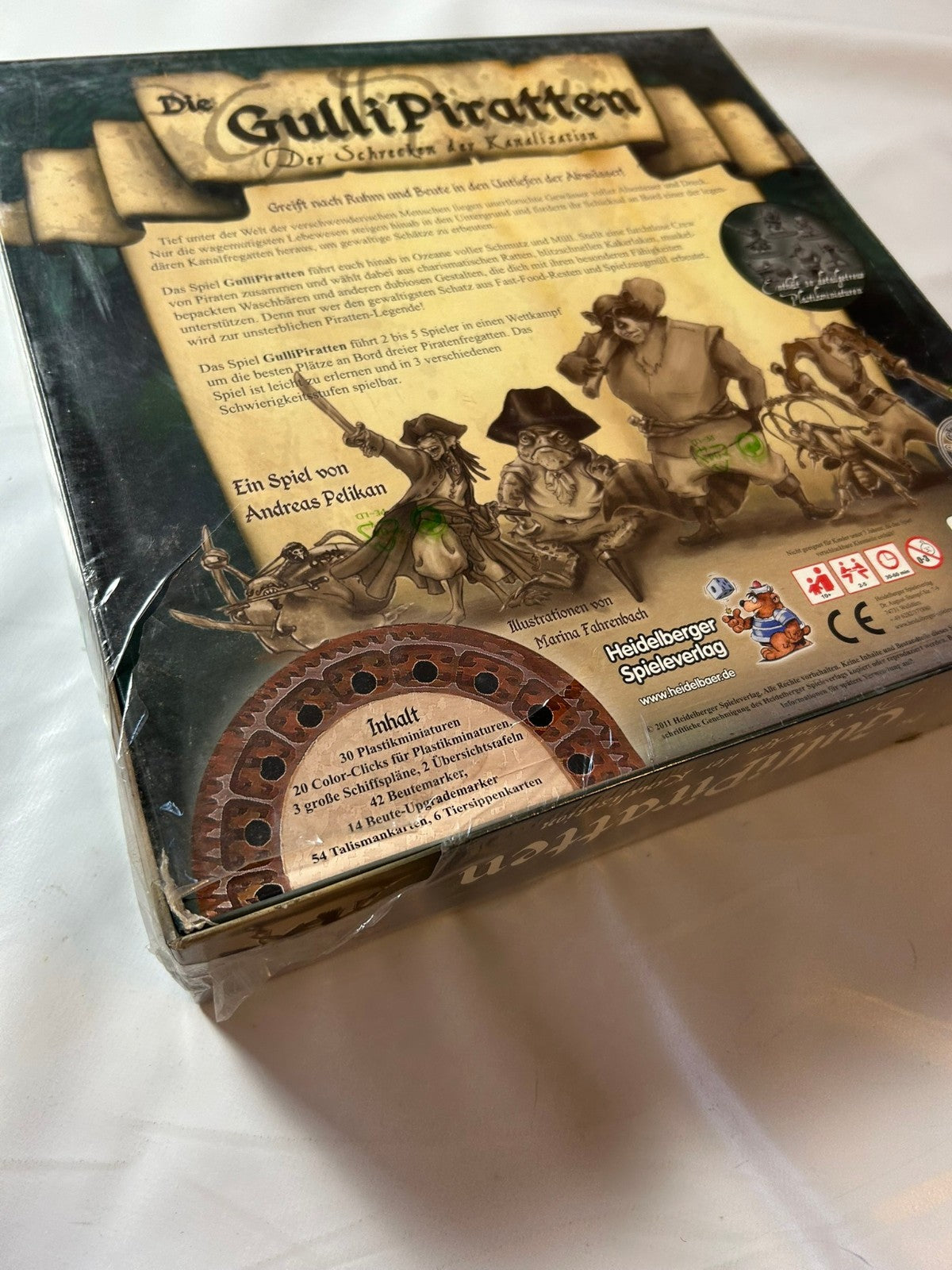 Die Gulli Piratten  Heidelberger Spieleverlag  Ab 10 Jahren  Neu in Folie - Ansicht 9