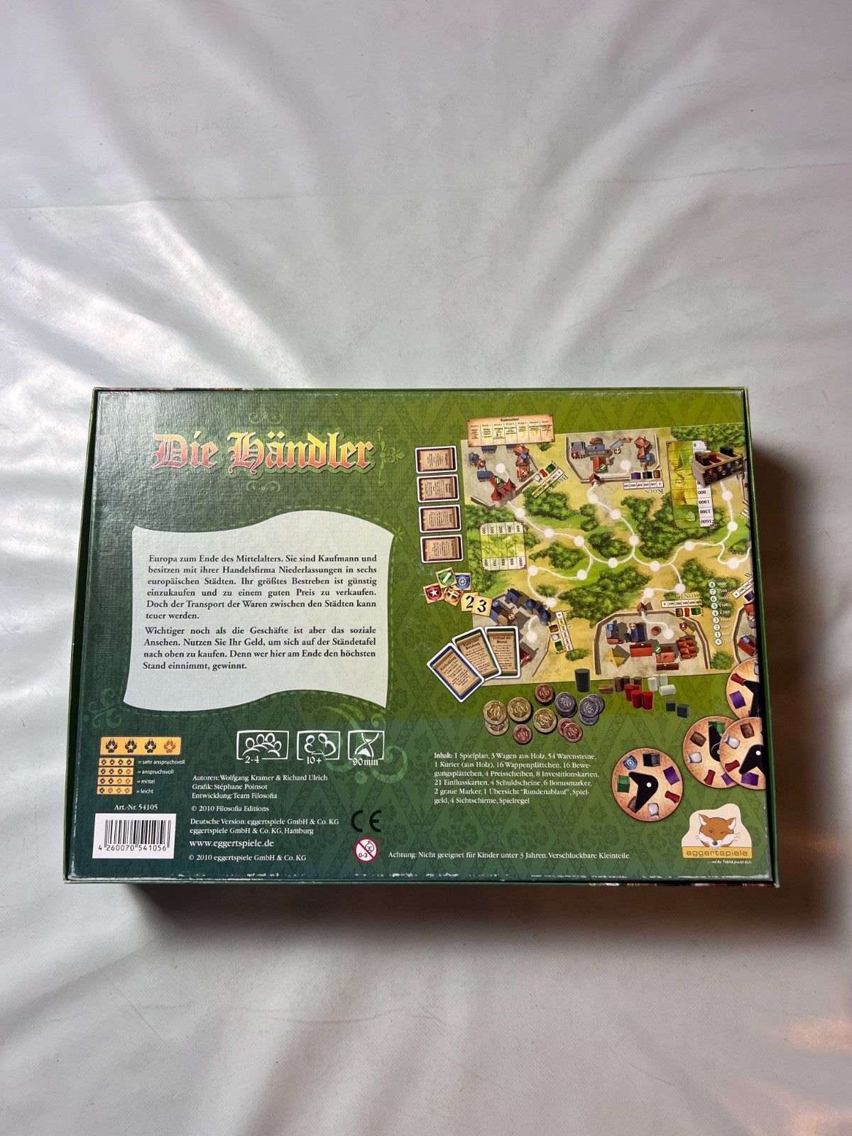 Die Händler Eggertspiele Brettspiel Gesellschaftsspiel Spielzeug - vollständig - Ansicht 9