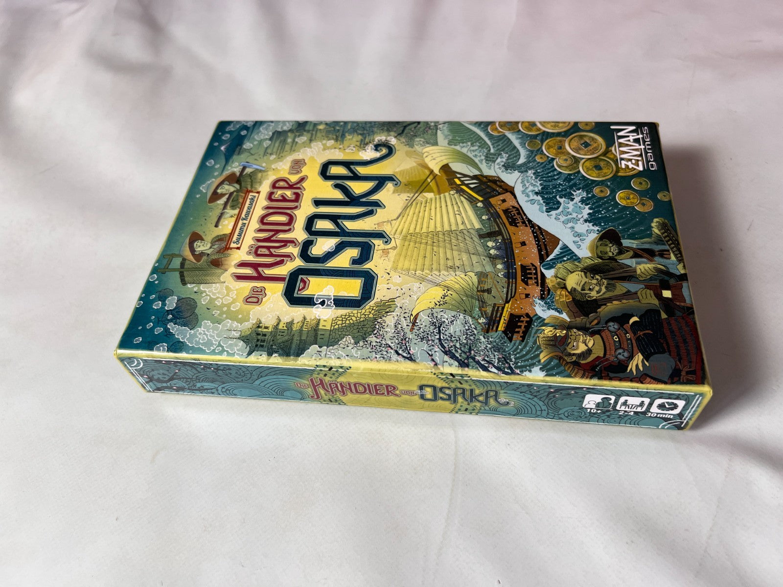 Die Händler von Osaka Brettspiel Susumu Kawasaki Z-Man Games - Unbespielt - Ansicht 5