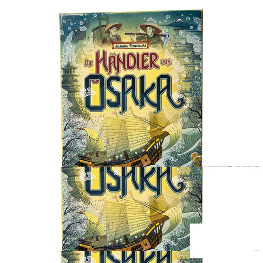 Die Händler von Osaka Brettspiel Susumu Kawasaki ZMan Games Unbespielt – SKU A14310 – Gesellschaftsspiel gebraucht kaufen bei Brettspielimperium