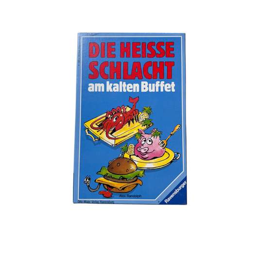 Die heisse Schlacht am kalten Buffet  Ravensburger 1990  Vollständig - Ansicht 1