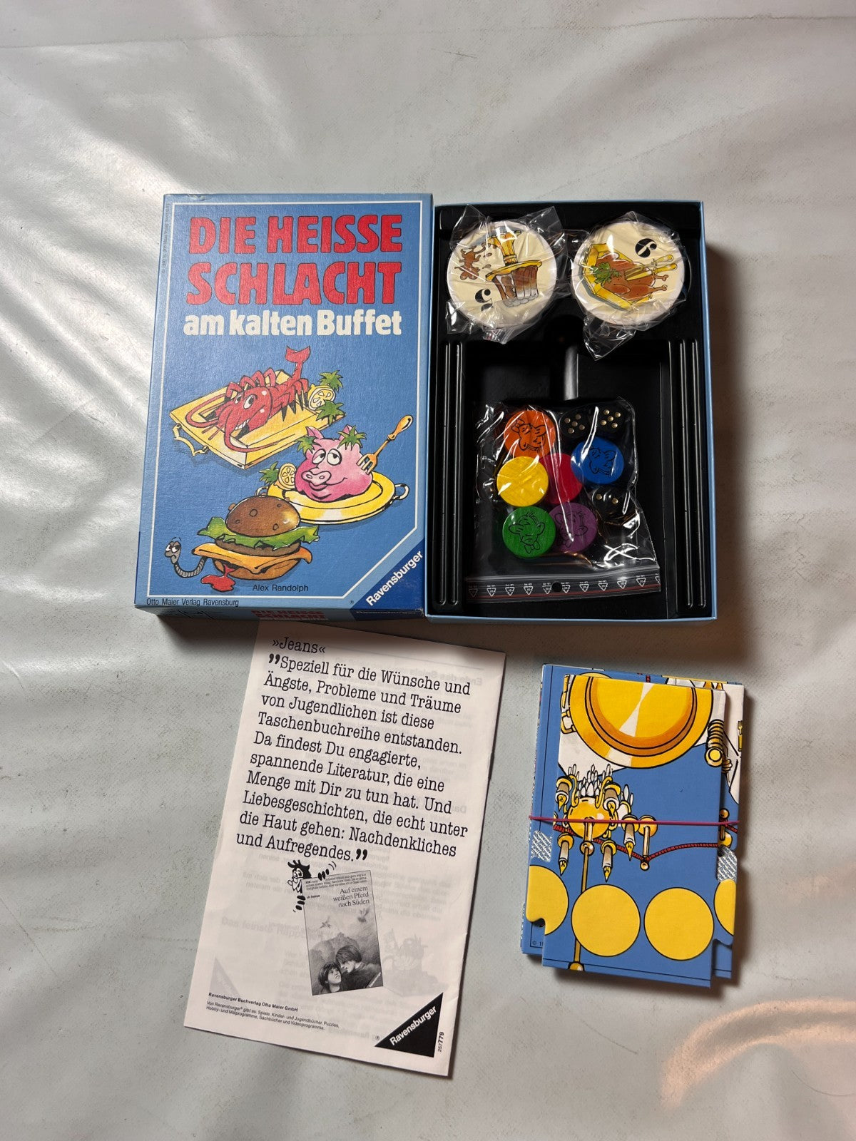 Die heisse Schlacht am kalten Buffet  Ravensburger 1990  Vollständig - Ansicht 2