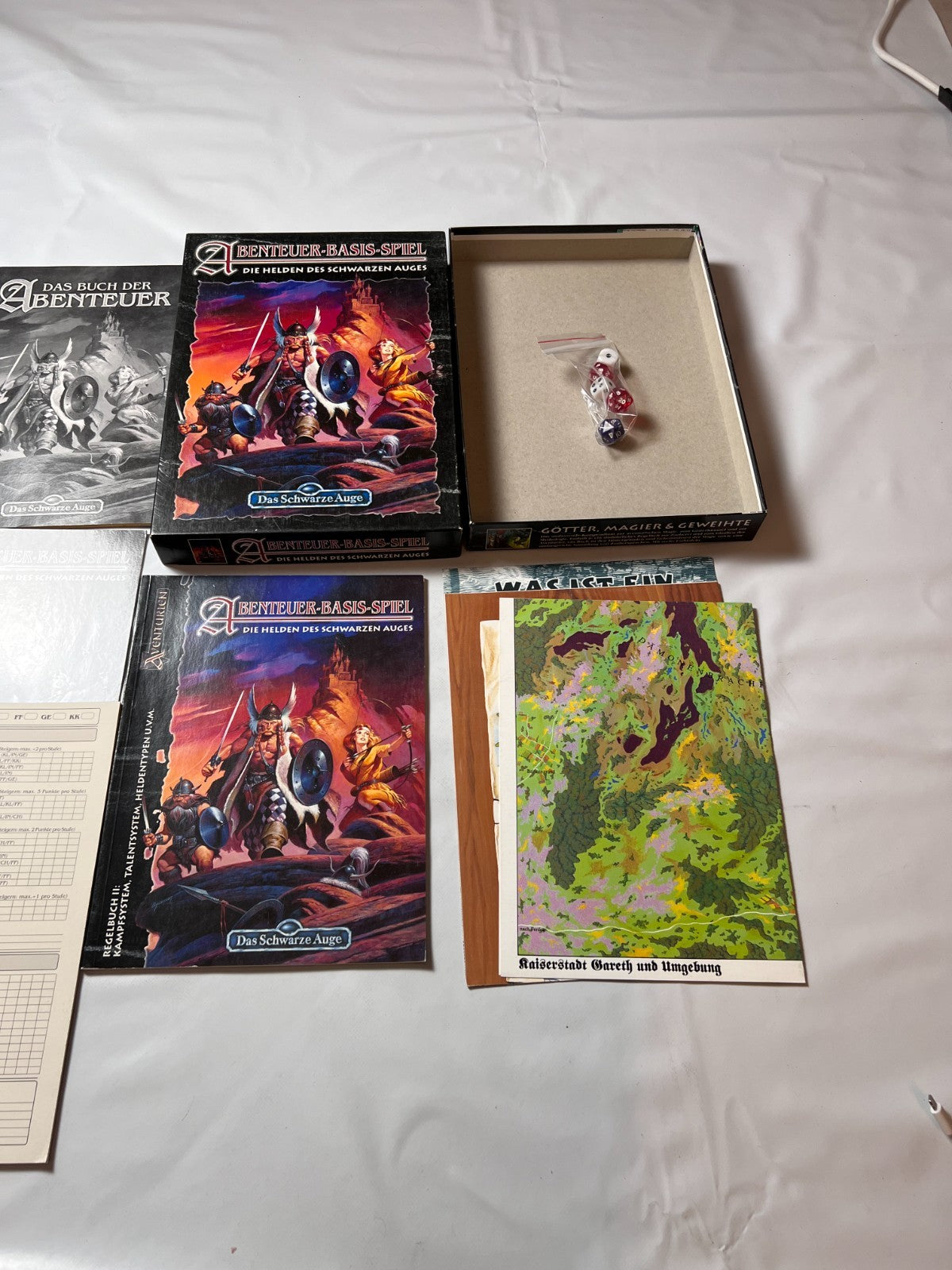 Die Helden des schwarzen Auges - Abenteuer-Basis-Spiel 1997 - Vollständig - Ansicht 4