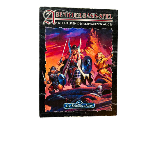 Die Helden des schwarzen Auges AbenteuerBasisSpiel 1997 Mit Figur – SKU A7451 – Rollenspiel-Buch gebraucht kaufen bei Brettspielimperium