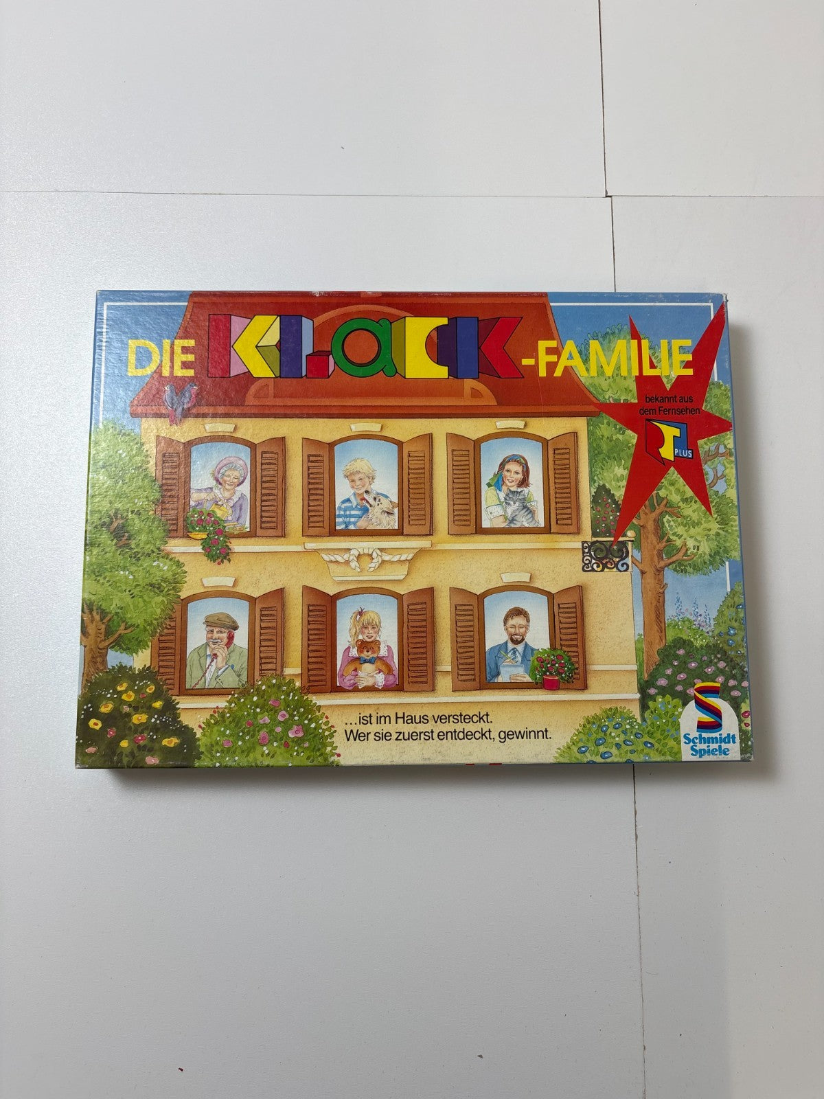 Die Klack-Familie Brettspiel Gesellschaftsspiel Schmidt Spiele - Vollständig - Ansicht 2