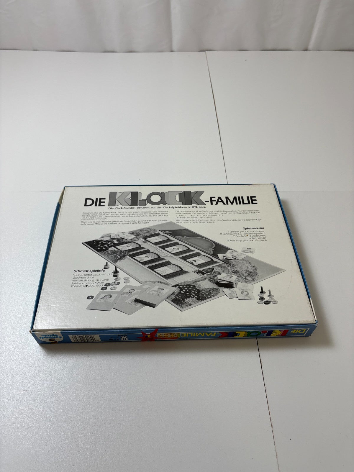 Die Klack-Familie Brettspiel Gesellschaftsspiel Schmidt Spiele - Vollständig - Ansicht 9