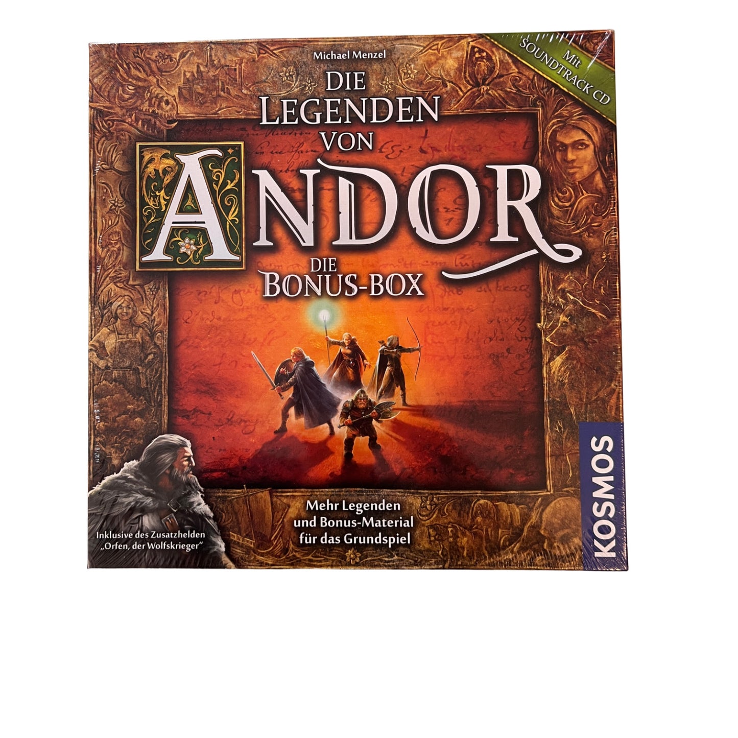 Die Legenden von Andor Die BonusBox mit Soundtrack CD Kosmos – SKU A13987 – Gesellschaftsspiel neu kaufen bei Brettspielimperium