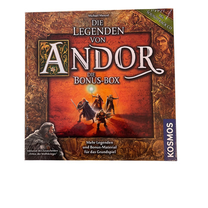 Die Legenden von Andor Die BonusBox mit Soundtrack CD Kosmos – SKU A13987 – Gesellschaftsspiel neu kaufen bei Brettspielimperium