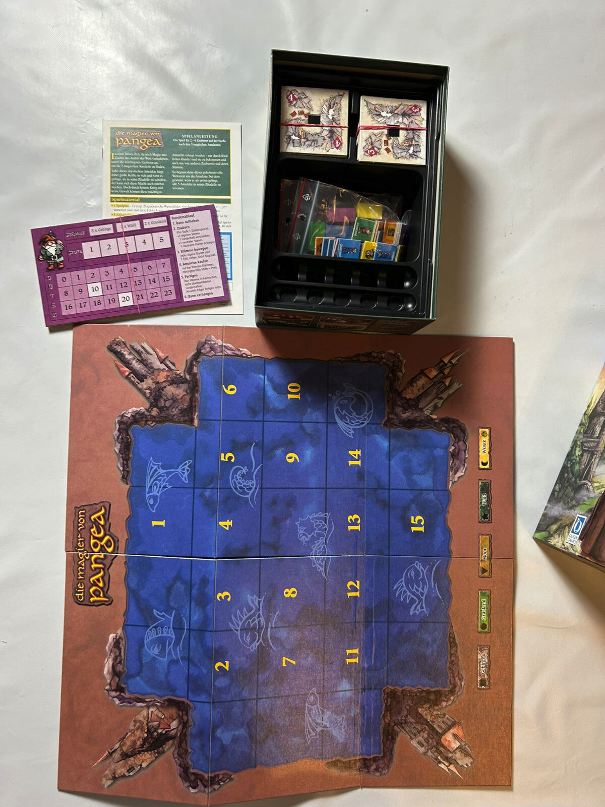 Die Magier von Pangea Queen Games Brettspiel Spielzeug Spiele - Vollständig - Ansicht 6
