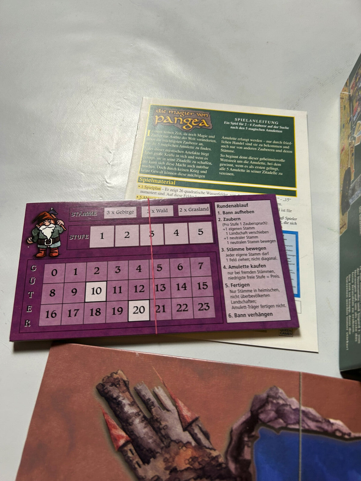 Die Magier von Pangea Queen Games Brettspiel Spielzeug Spiele - Vollständig - Ansicht 7