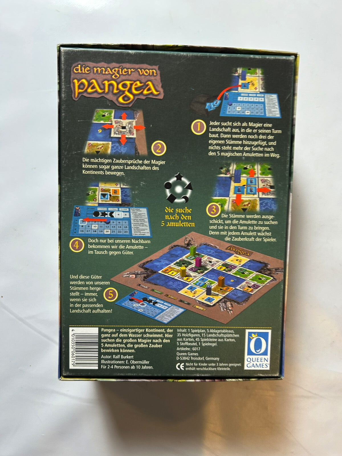Die Magier von Pangea Queen Games Brettspiel Spielzeug Spiele - Vollständig - Ansicht 9