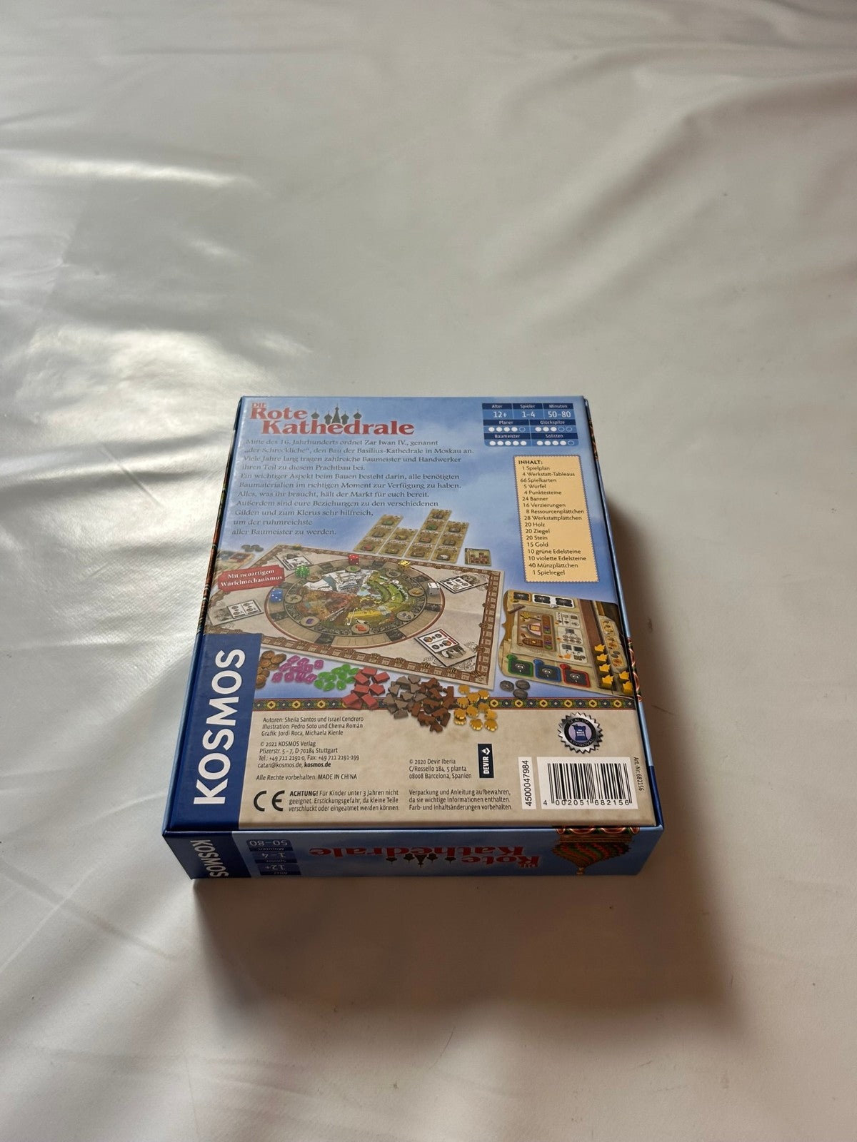 Die Rote Kathedrale Kosmos Brettspiel Gesellschaftsspiel  aus 2021  vollständig - Ansicht 10