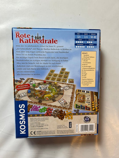 Die Rote Kathedrale Kosmos Brettspiel Gesellschaftsspiel  aus 2021  vollständig - Ansicht 9