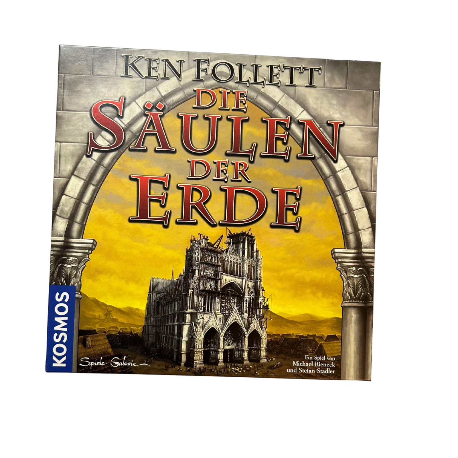 Die Säulen der Erde  KOSMOS Brettspiel Gesellschaftsspiel  Unbespielt - Ansicht 1