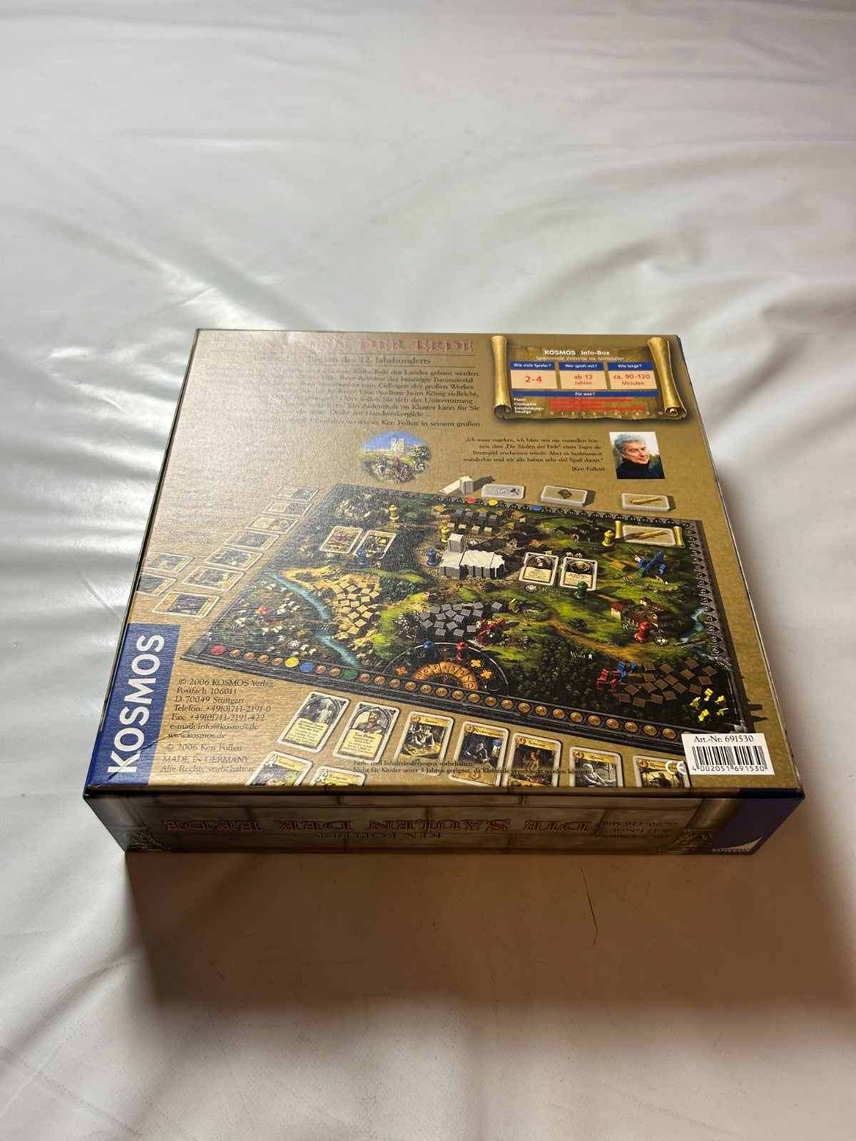 Die Säulen der Erde  KOSMOS Brettspiel Gesellschaftsspiel  Unbespielt - Ansicht 11