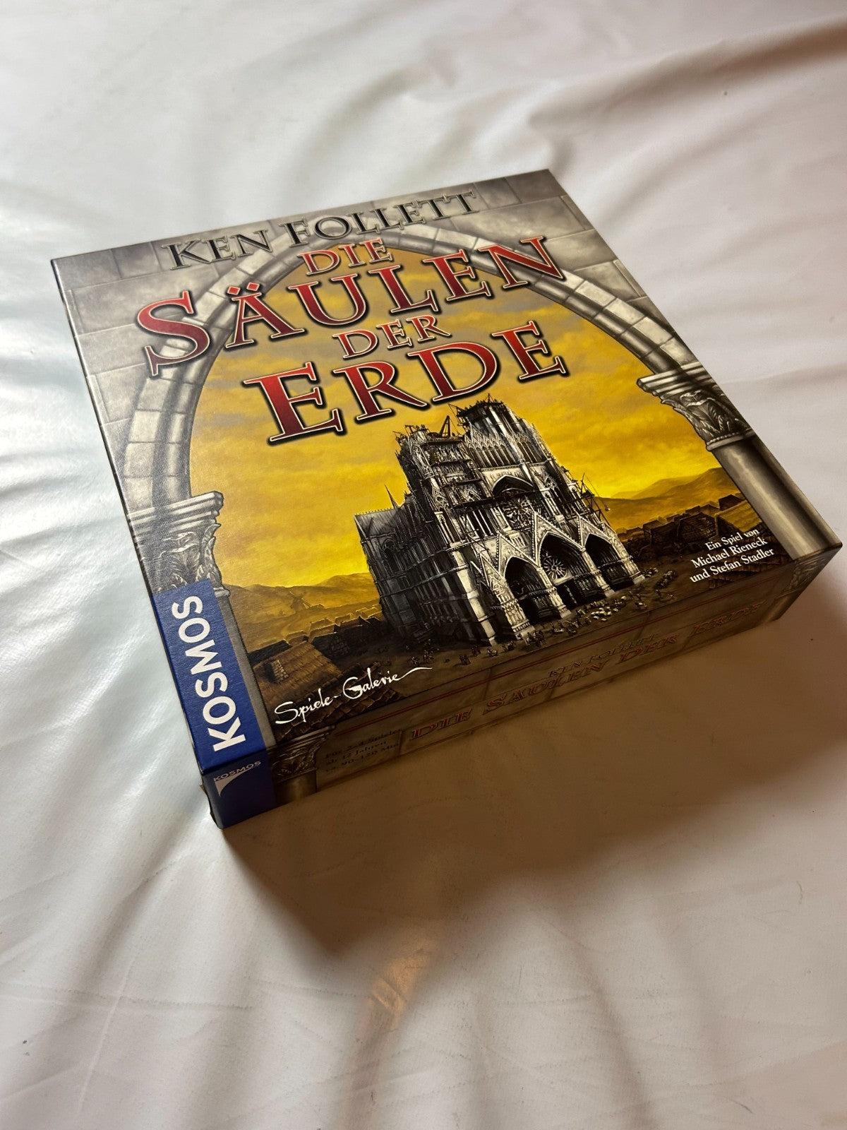 Die Säulen der Erde  KOSMOS Brettspiel Gesellschaftsspiel  Unbespielt - Ansicht 5