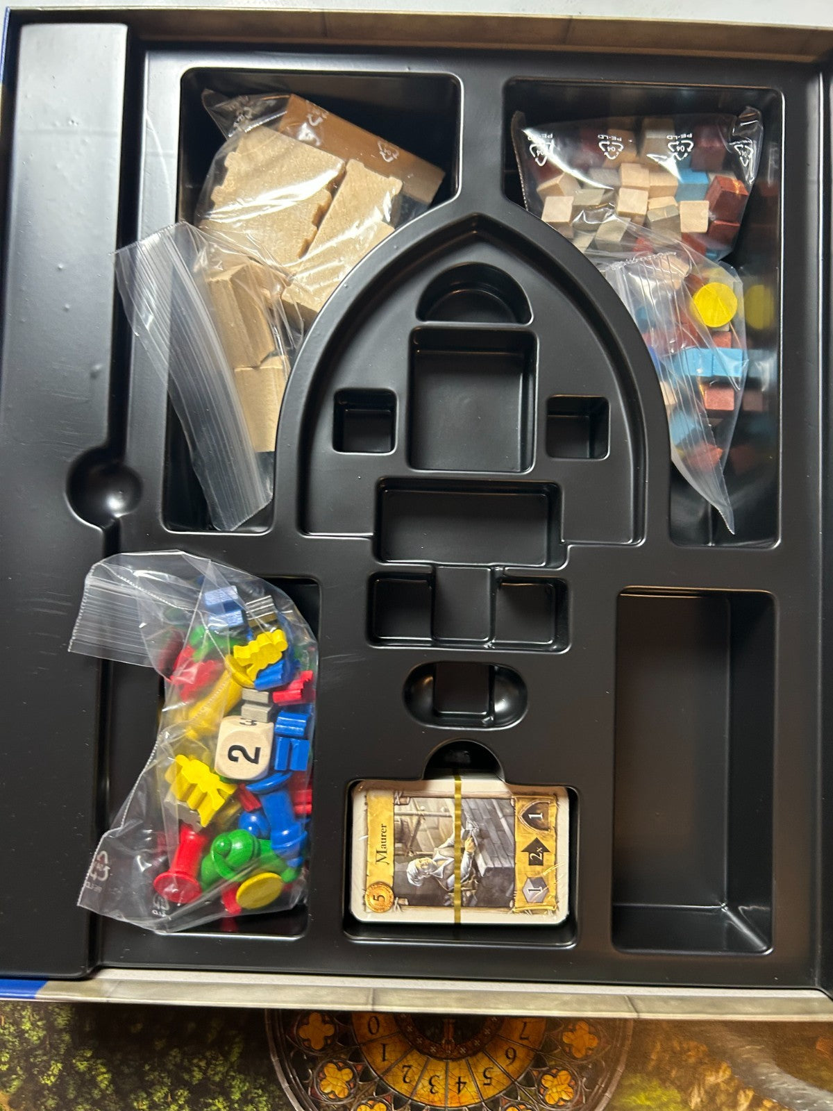 Die Säulen der Erde  KOSMOS Brettspiel Gesellschaftsspiel  Unbespielt - Ansicht 8